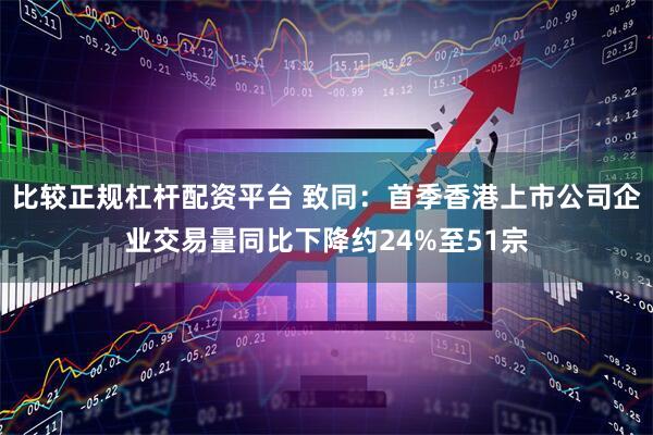 比较正规杠杆配资平台 致同：首季香港上市公司企业交易量同比下降约24%至51宗